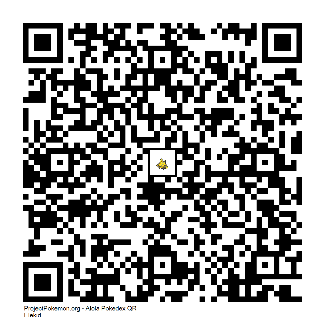 Cdigo QR de Elekid